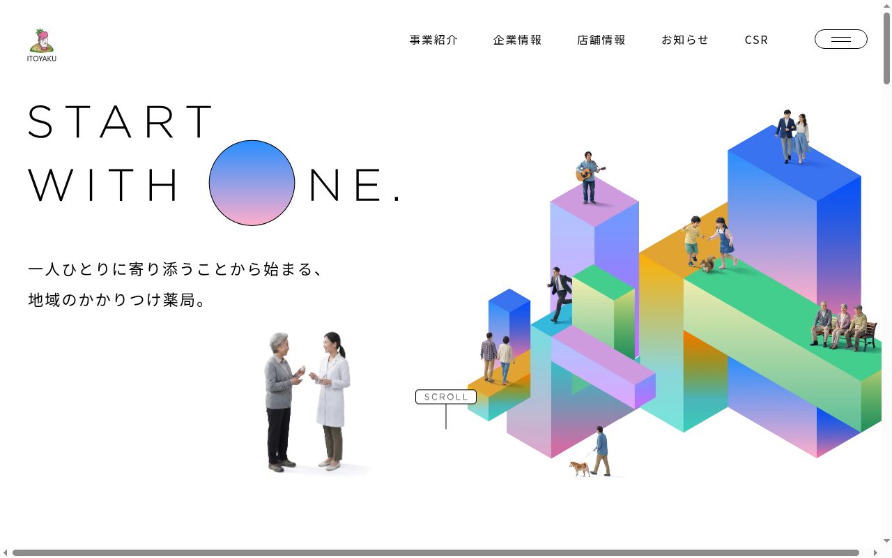 e薬局フローラの公式サイトのスクリーンショット